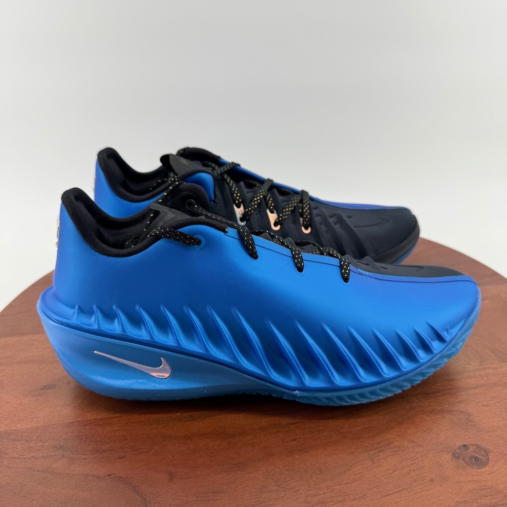 Nike Air Zoom GT Cut 4 Basketball Shoes Photo Blue Black HV9922-400 Men 8 NWOB